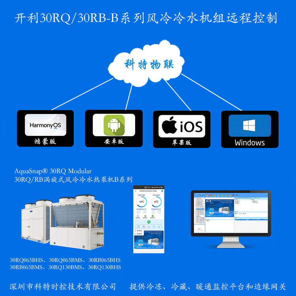 开利30RQ/30RB-B系列涡旋式风冷冷水热泵机组