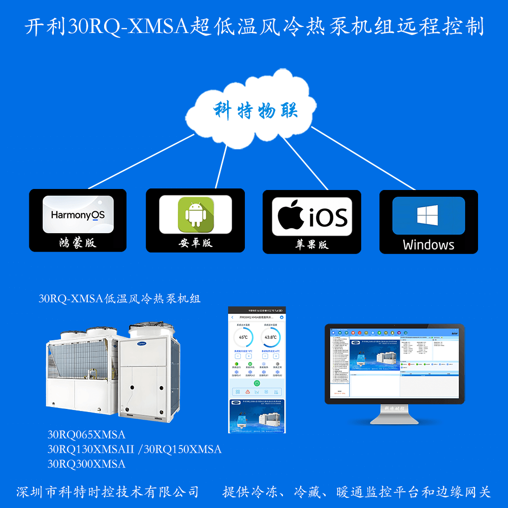 开利30RQ XMSA系列超低温风冷热泵机组