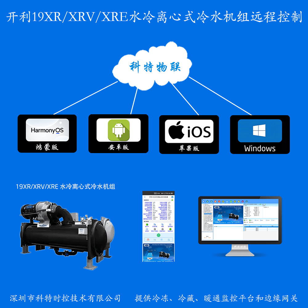 开利19XR/XRV/XRE水冷离心式冷水机组远程控制网关