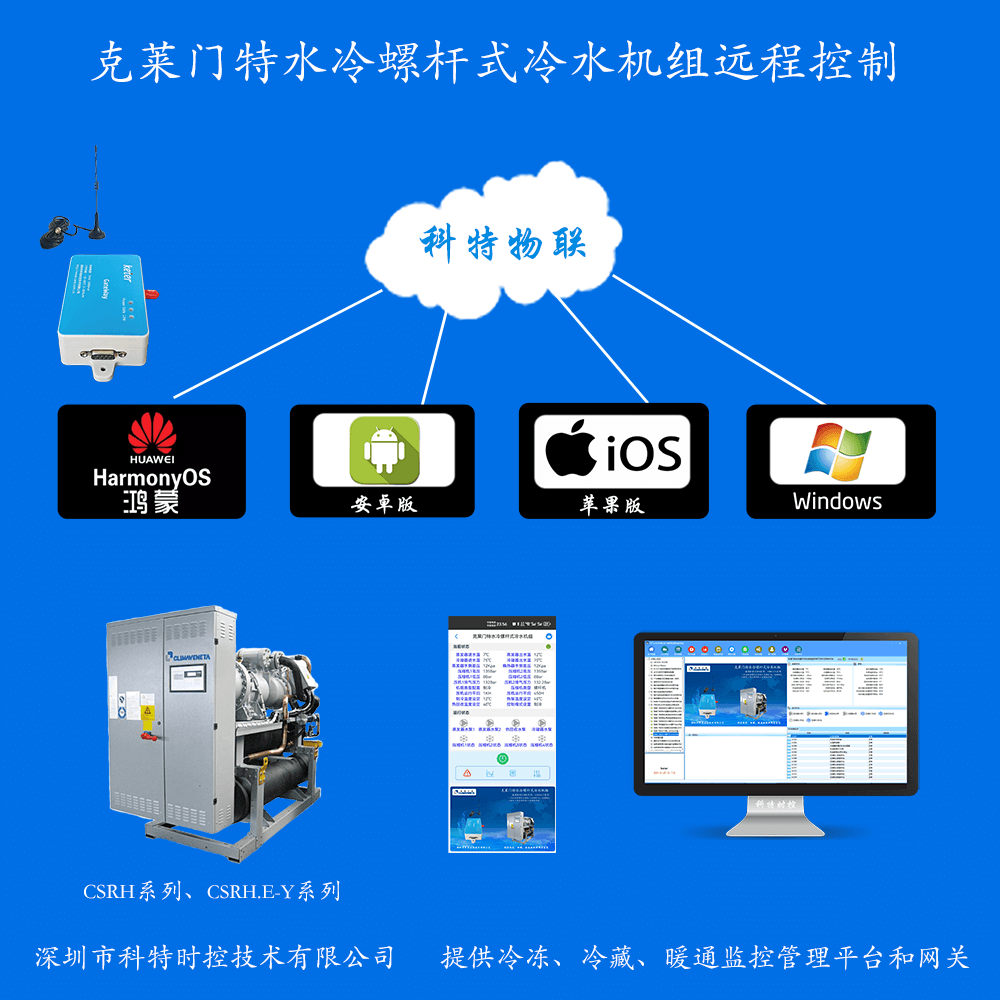 克莱门特水冷螺杆式冷水机组