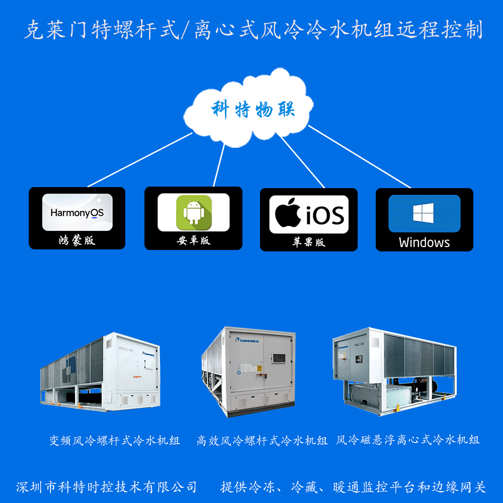 克莱门特风冷冷水机组远程控制网关