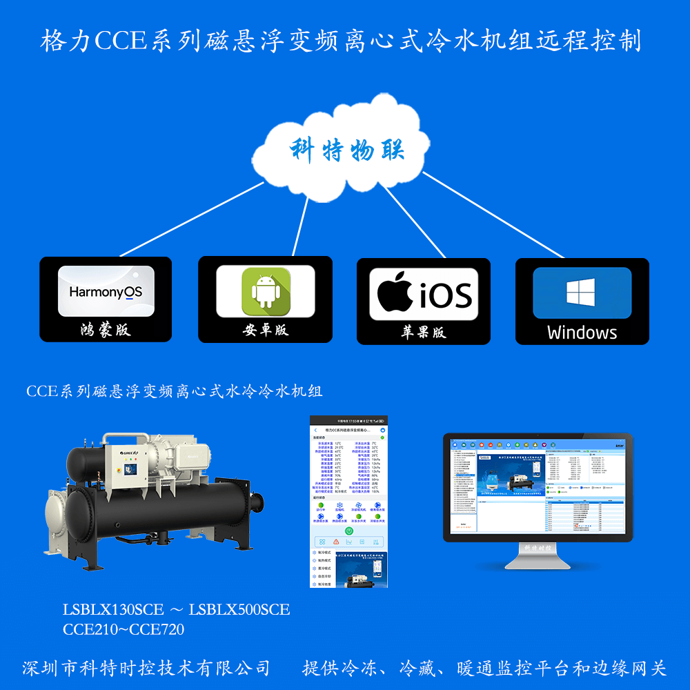 格力CCE系列磁悬浮变频离心式冷水机组