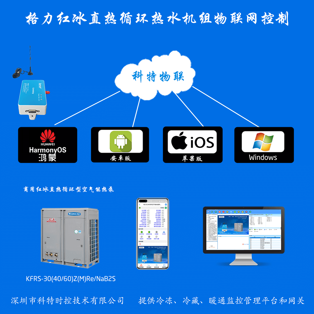 格力红冰直热循环型商用热水机组