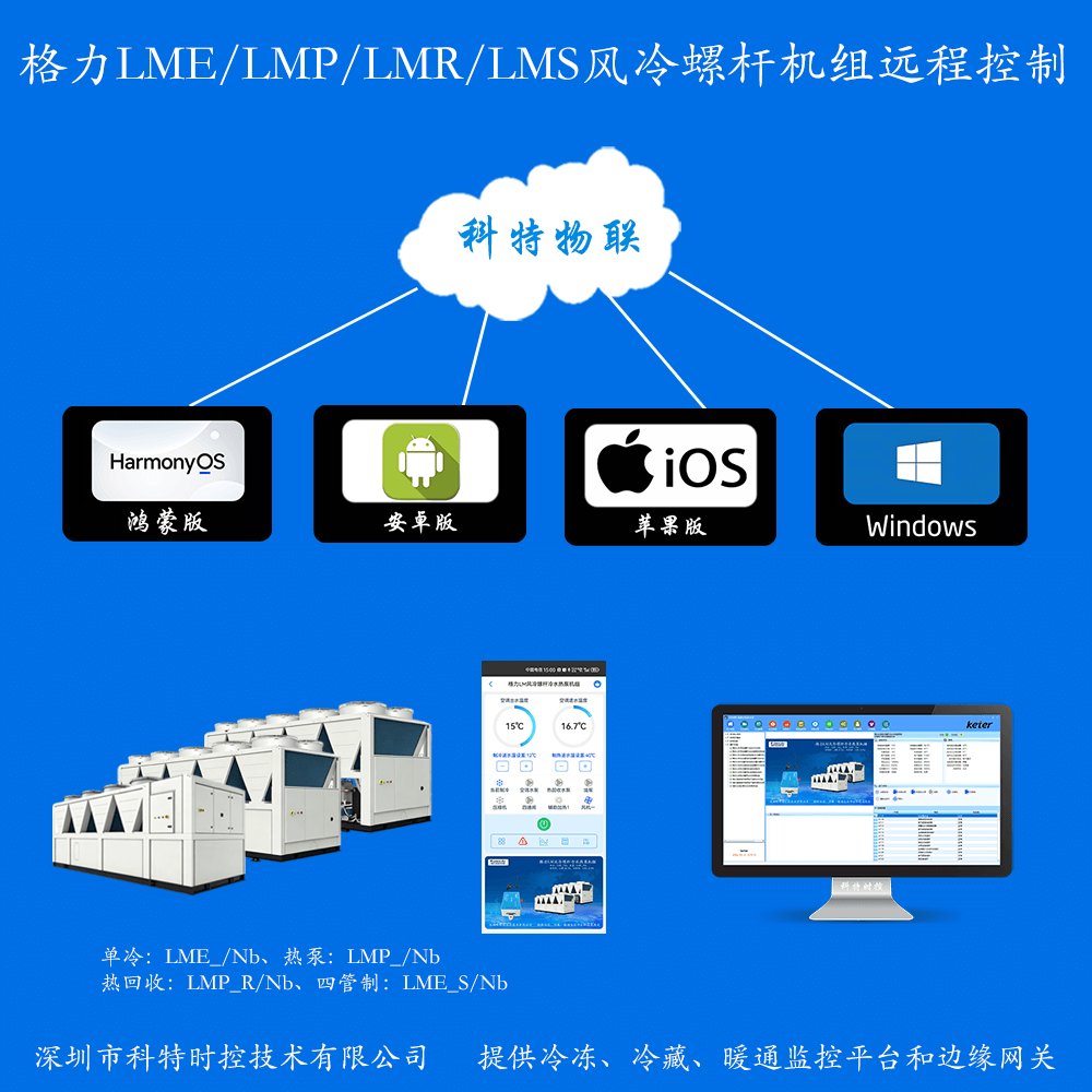 格力LM风冷螺杆冷水热泵机组