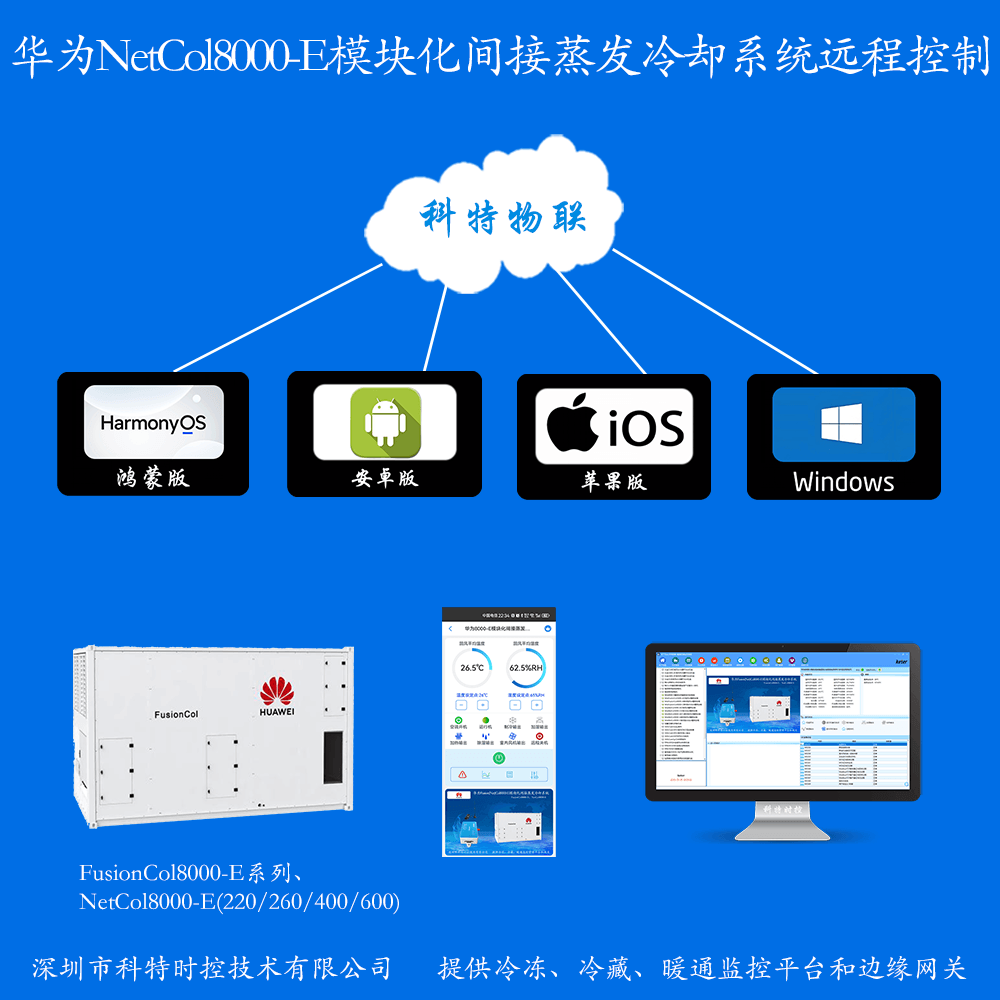 华为NetCol8000-E模块化间接蒸发冷却系统