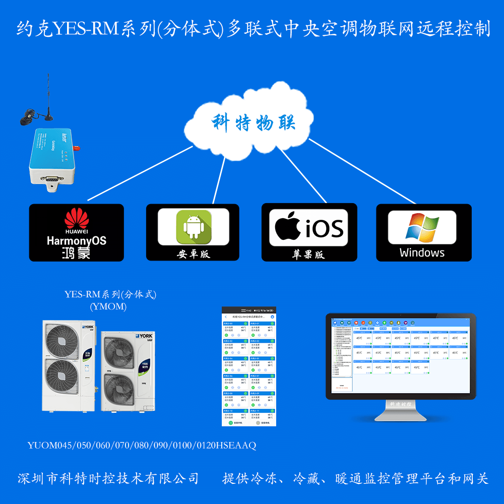 约克YES-RM系列(分体式)多联式中央空调远程控制网关